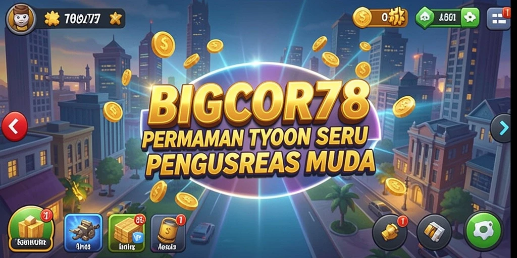 Tampilan menarik dari gameplay <strong>BIGCOR78</strong> yang menunjukkan strategi tycoon.