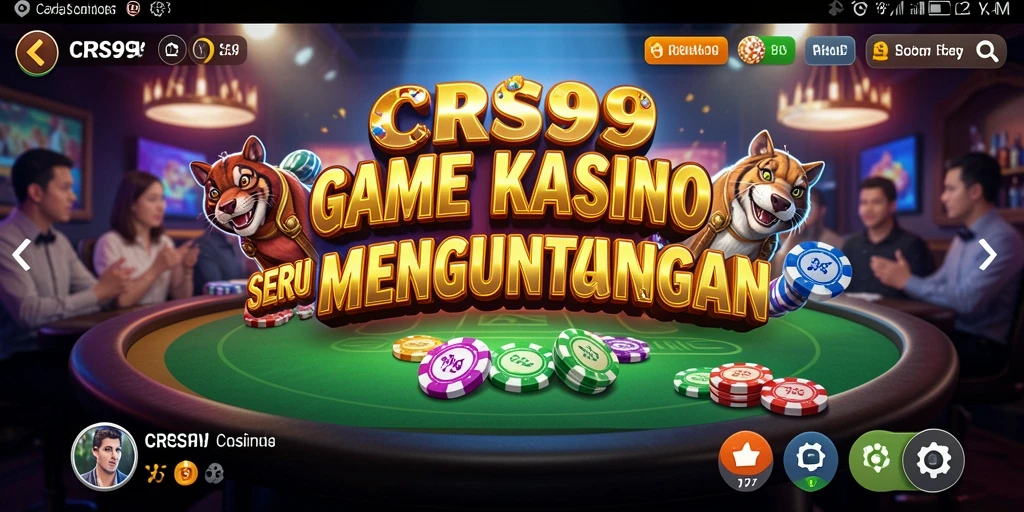 Tampilan gameplay menarik dari CRS99 dalam suasana Kasino.
