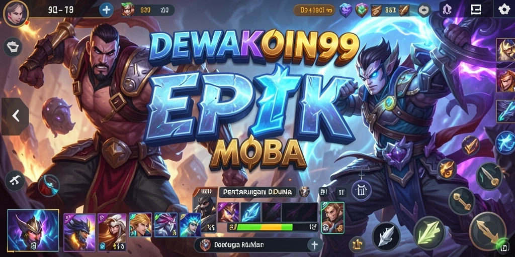 Tampilan gameplay seru di <strong>DEWAKOIN99</strong> dengan karakter menarik.