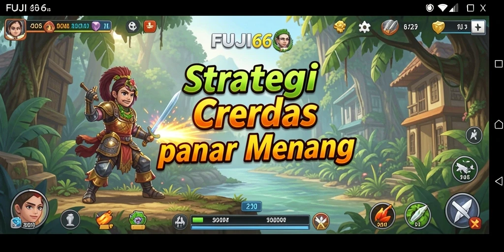 Tampilan strategis yang menarik dari gameplay FUJI66.
