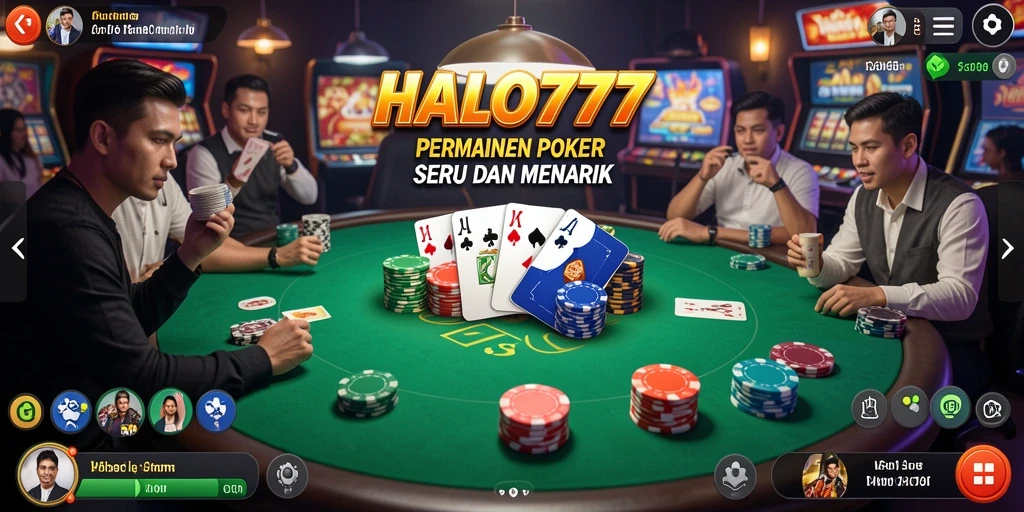 Tampilan menarik dan gameplay seru dalam HALO777.