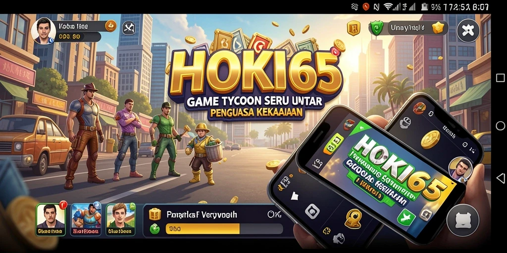 Tampilan gameplay HOKI65 yang menarik dan penuh strategi Tycoon.