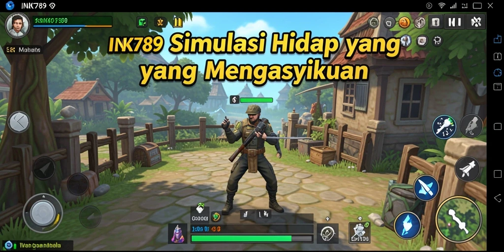 Gameplay menarik INK789 dengan berbagai aktivitas simulasi.