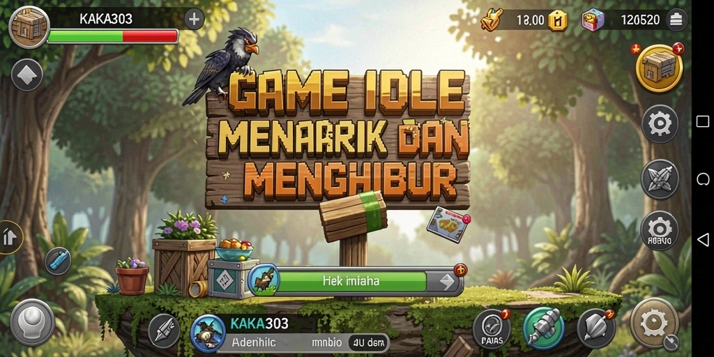 Screenshot utama KAKA303 yang menunjukkan gameplay seru dan interaktif.