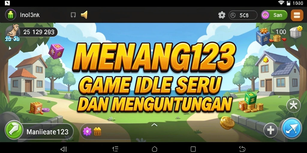Tampilan gameplay seru dan mengasyikkan dari MENANG123.