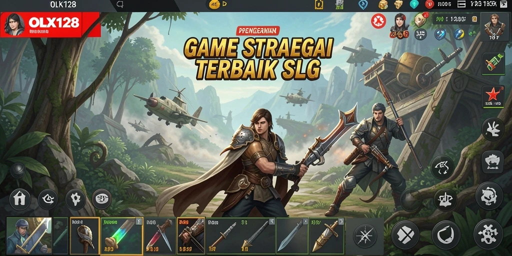 Tampilan menarik dari gameplay SLG yang seru dan mendebarkan.