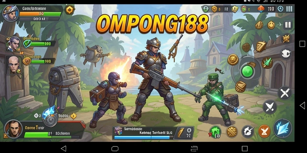 Tampilan gameplay seru dan mendalam dari OMPONG188 yang menggugah semangat permainan SLG.