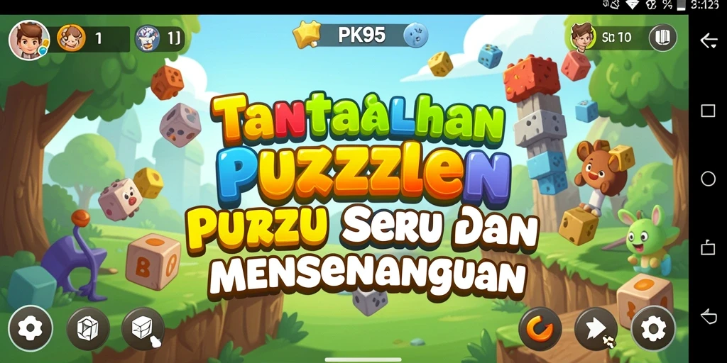 Tampilan gameplay PK95 yang menarik dengan tantangan puzzle.