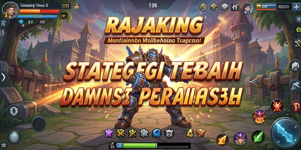 Screenshot gameplay dari RAJAKING menampilkan aksi strategi seru.