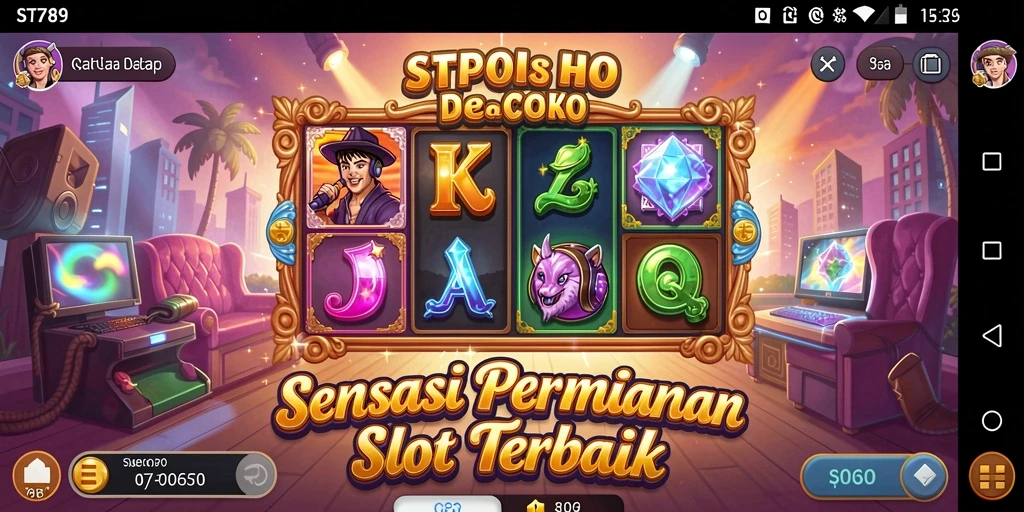 Screenshot ST789 menampilkan gameplay Slot yang imersif dan menarik.