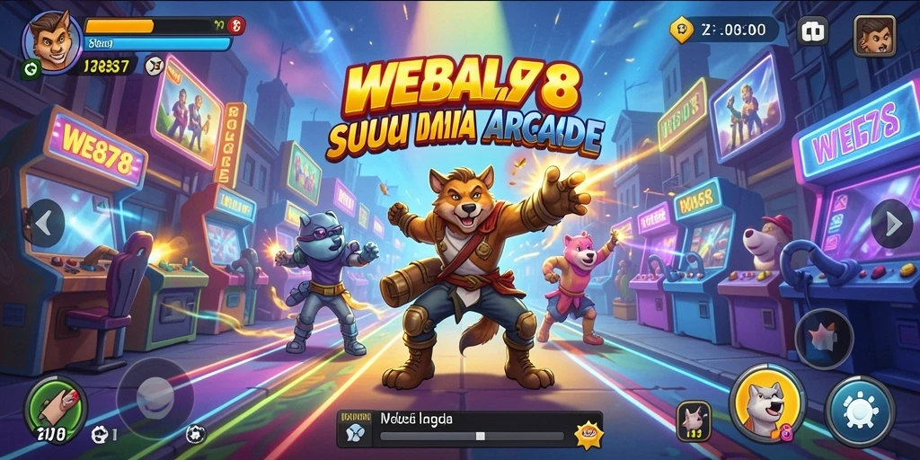 Tampilan menarik dari gameplay WE878 yang penuh aksi.