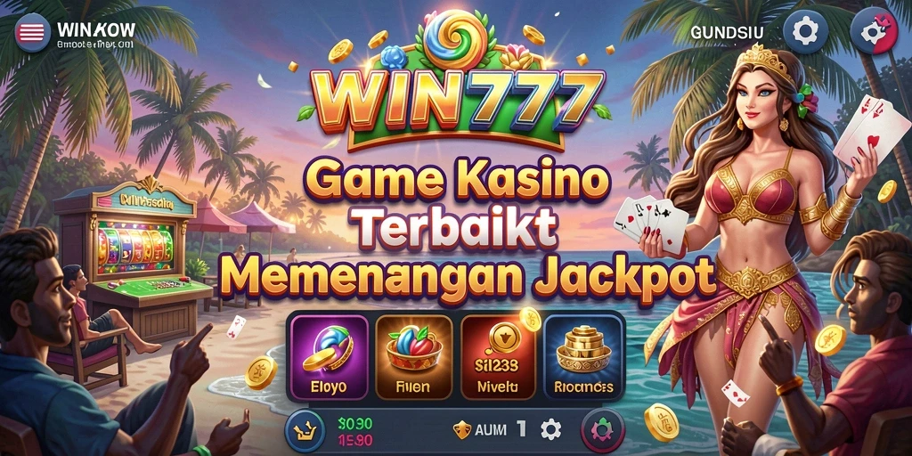 Tampilan menarik dari gameplay Kasino di WIN777.